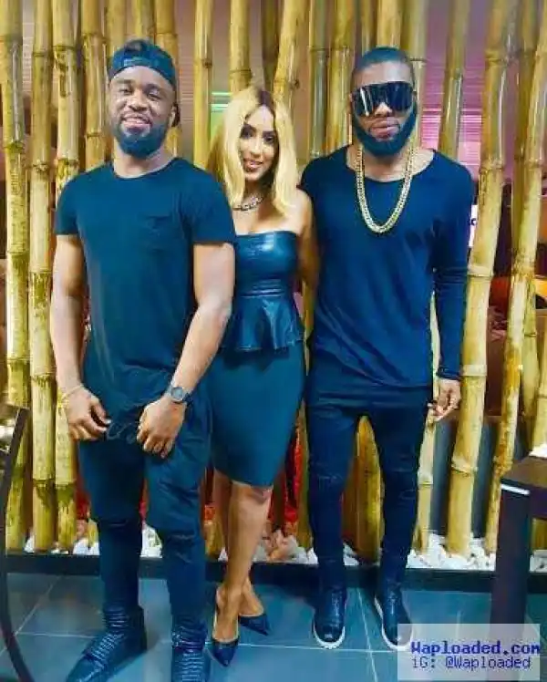 Juliet Ibrahim, SwankyJerry & Praiz attend Ghana meets Naija concert in all black